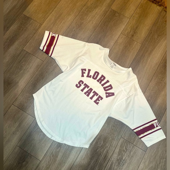 Florida State Game Day Shirt - Victorias Secret Pink - Size Medium | NEW - Picture 2 of 4